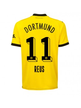 Billige Borussia Dortmund Marco Reus #11 Hjemmedrakt 2023-24 Kortermet